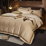 Golden Serenity Cotton Bedding Set DECORATIQ | Home&Decor