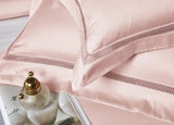 Blush Elegance Egyptian Cotton Jacquard Bedding Set DECORATIQ | Home&Decor