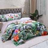 Tropical Flamingo Egyptian Cotton Bedding Set DECORATIQ | Home&Decor