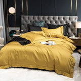 Yellow & Black Egyptian Cotton Bedding Set DECORATIQ | Home&Decor