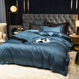 Refined Blue Egyptian Cotton Bedding Collection DECORATIQ | Home&Decor