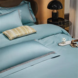 Tranquil Sky Cotton Bed Set DECORATIQ | Home&Decor