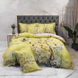 Sunny Floral Egyptian Cotton Bedding Ensemble DECORATIQ | Home&Decor