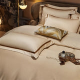 Golden Serenity Cotton Bedding Set DECORATIQ | Home&Decor