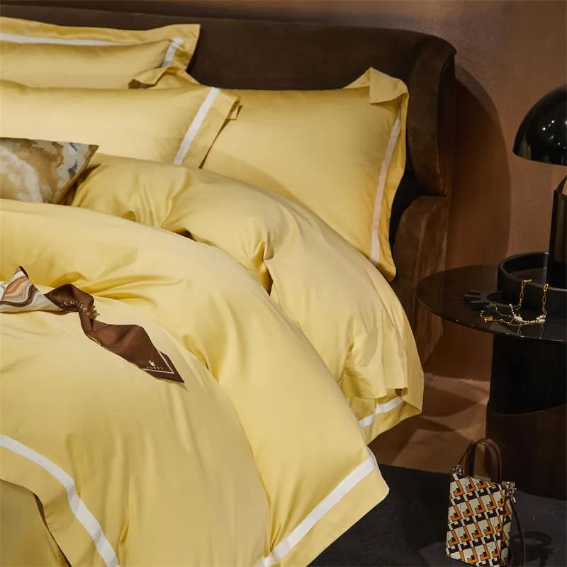 Canary Cotton Bedding Set DECORATIQ | Home&Decor