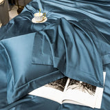 Refined Blue Egyptian Cotton Bedding Collection DECORATIQ | Home&Decor