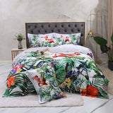 Tropical Flamingo Egyptian Cotton Bedding Set DECORATIQ | Home&Decor