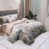 Creamy Landscape Egyptian Cotton Bedding Set DECORATIQ | Home&Decor