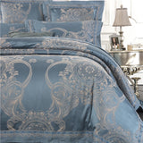 Radiant Rain Silk Jacquard Bedding Ensemble DECORATIQ | Home&Decor