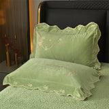 Calming Pistachio Bedding Collection DECORATIQ | Home&Decor