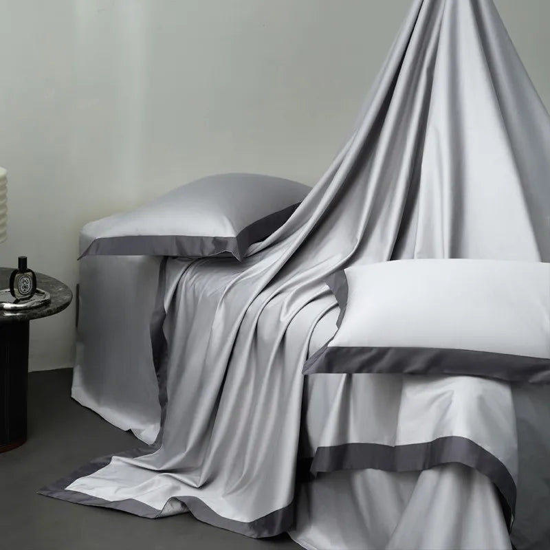 Silvered Slumber Egyptian Cotton Bedding Collection DECORATIQ | Home&Decor