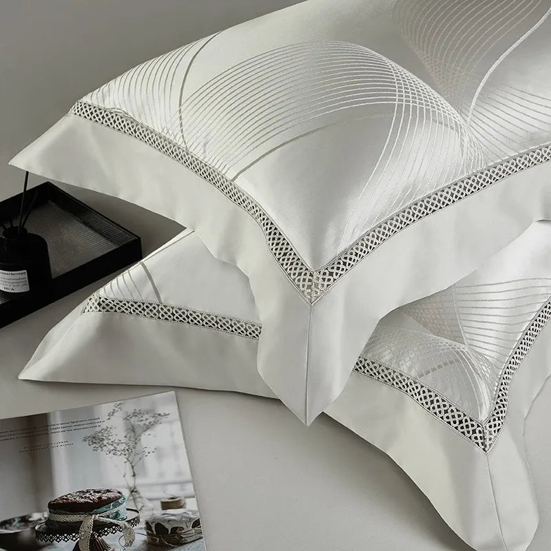 Luminous Silver Dream Bedding Set DECORATIQ | Home&Decor