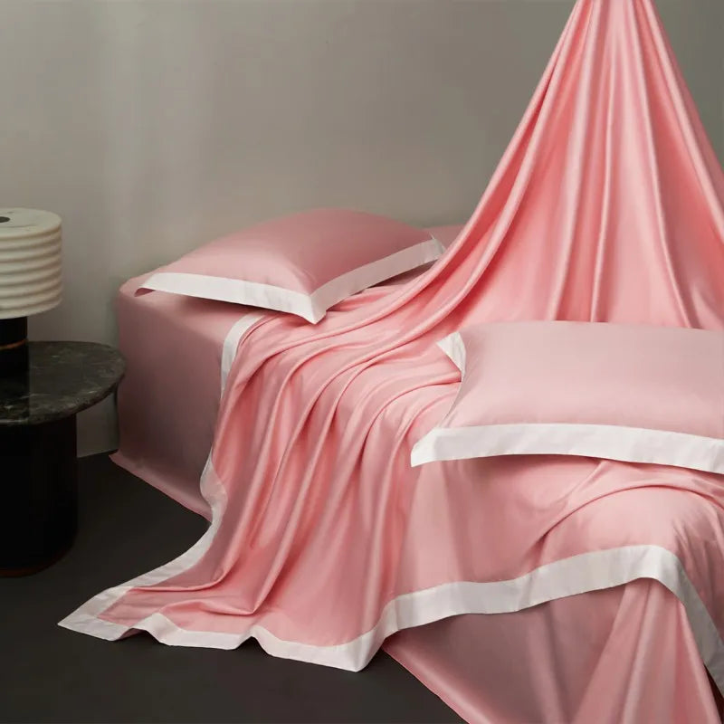 Oasis Peach Egyptian Cotton Bedding Set DECORATIQ | Home&Decor