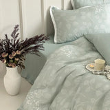 Soft Mint Bamboo Bedding Set DECORATIQ | Home&Decor