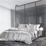 Silver Silk Elegance Bedding Set DECORATIQ | Home&Decor