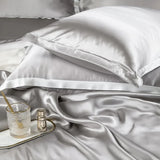 Silver Silk Elegance Bedding Set DECORATIQ | Home&Decor