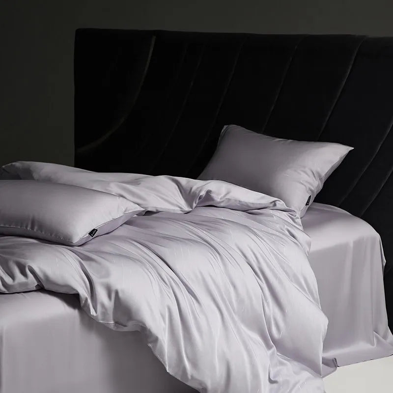 Soft Gray Elegance Bedding Set DECORATIQ | Home&Decor