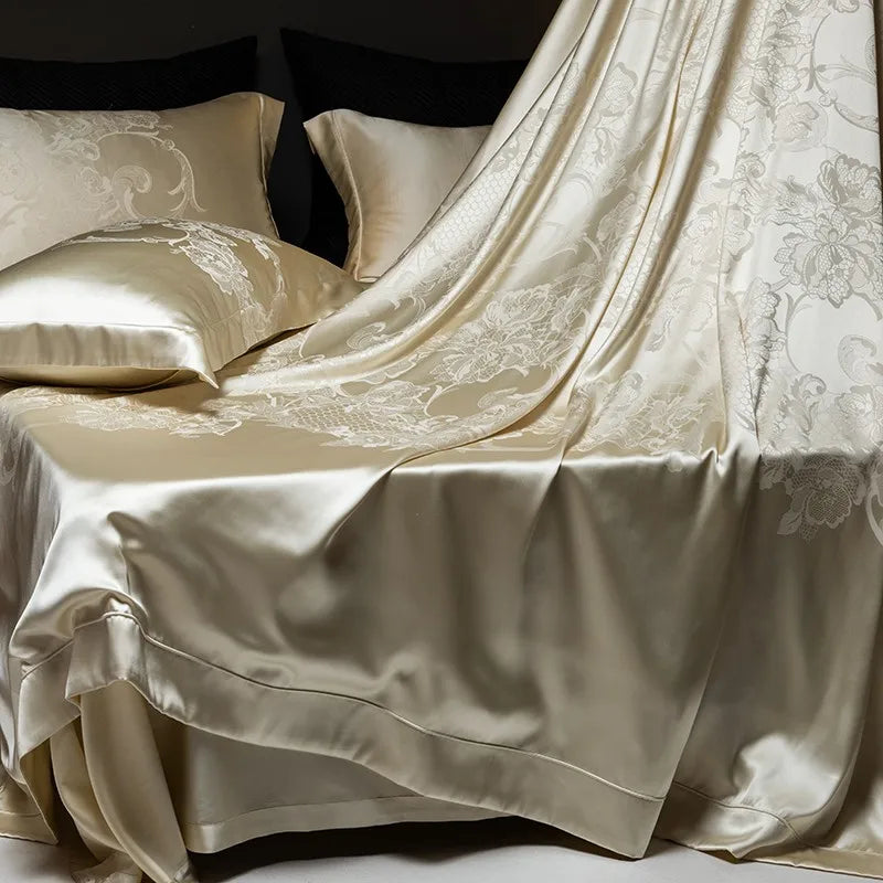 Shimmering Satin Cotton Sateen Bedding Suite DECORATIQ | Home&Decor