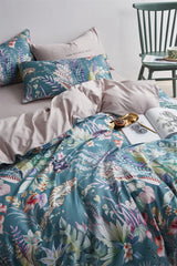 Turquoise Garden Egyptian Cotton DECORATIQ | Home&Decor