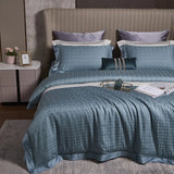 Smoky Blue Bamboo Serenity Bedding Set DECORATIQ | Home&Decor