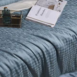 Smoky Blue Bamboo Serenity Bedding Set DECORATIQ | Home&Decor