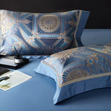 Royal Blue & Gold Majesty Bedding Set DECORATIQ | Home&Decor