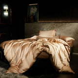 Golden Harmony Lyocell Silk Bedding Set DECORATIQ | Home&Decor