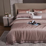 Blush Bamboo Harmony Bedding Set DECORATIQ | Home&Decor