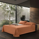 Sunset Orange Egyptian Cotton Comfort Bedding Set DECORATIQ | Home&Decor