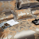 Golden Silver Harmony Bedding Set DECORATIQ | Home&Decor