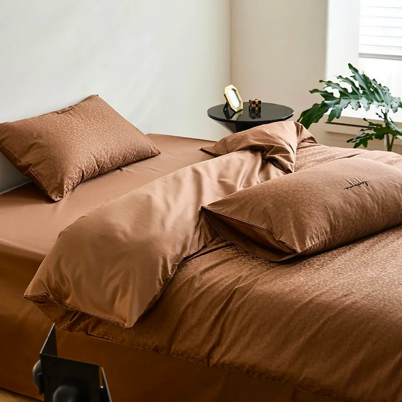 Mandarin Splendor Egyptian Cotton Bedding DECORATIQ | Home&Decor