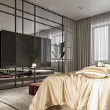 Golden Silk Dreamscape Bedding Set DECORATIQ | Home&Decor