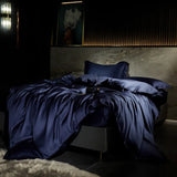 Midnight Elegance Lyocell Silk Bedding Set DECORATIQ | Home&Decor