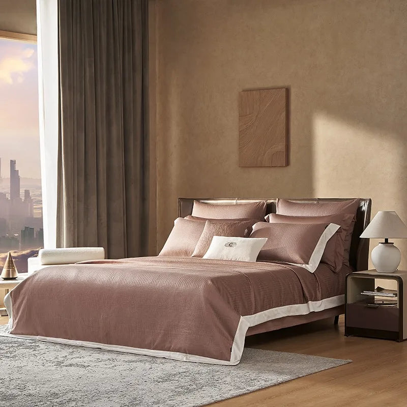 Cinnamon Oasis Egyptian Cotton Bedding DECORATIQ | Home&Decor