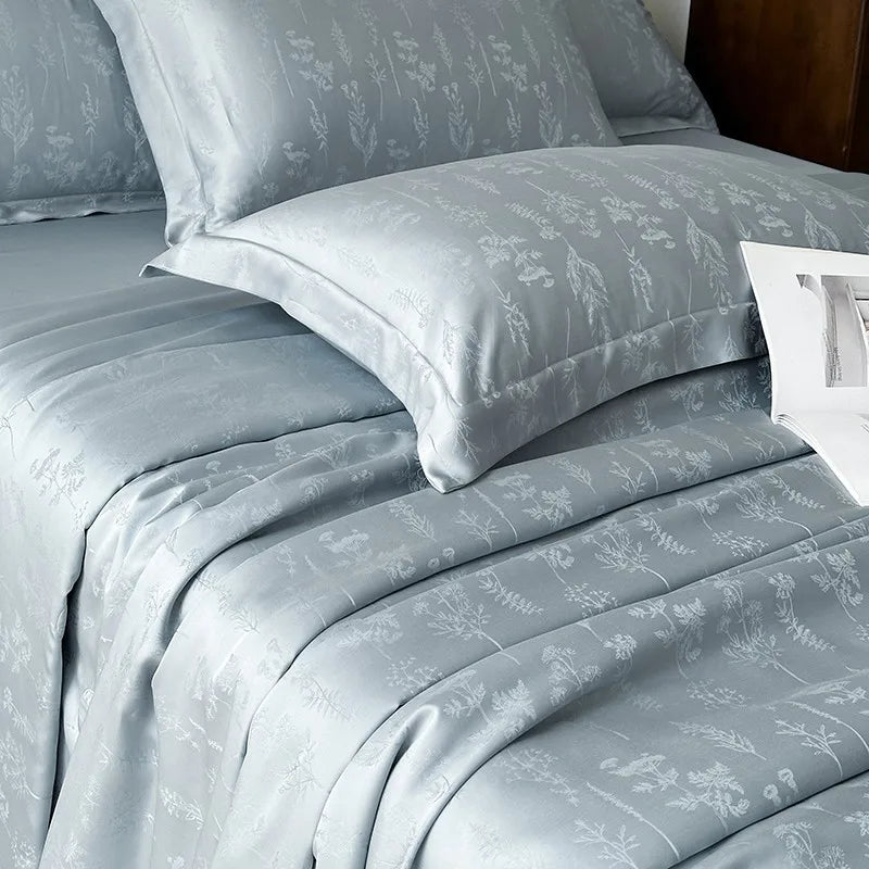 Misty Blue Serenity Bedding DECORATIQ | Home&Decor