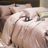 Peach Blossom Lyocell Duvet Cover Set DECORATIQ | Home&Decor