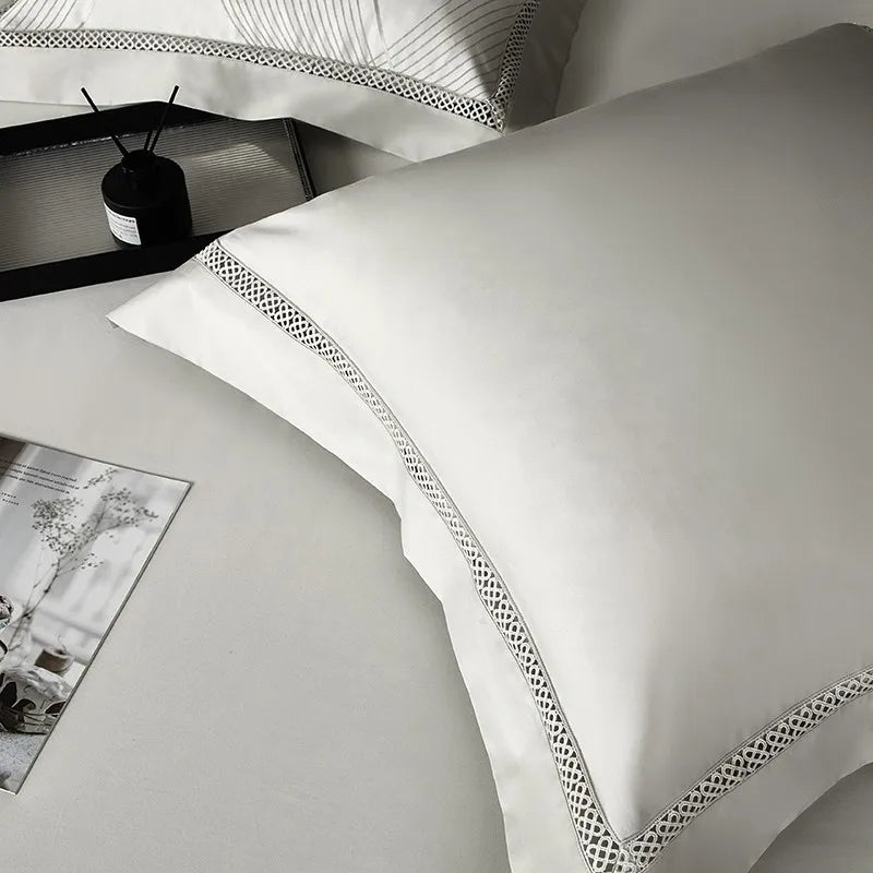 Luminous Silver Dream Bedding Set DECORATIQ | Home&Decor