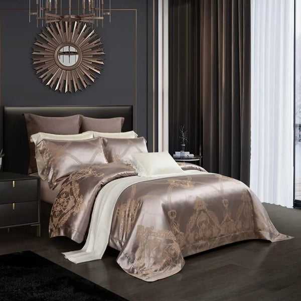 Ash Rose Silk Dream Bedding Set