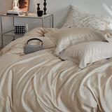 Beige Tranquility Lyocell Bedding Set DECORATIQ | Home&Decor