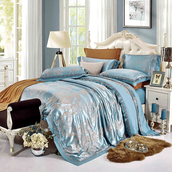 Celestial Symphony Jacquard Bedding Ensemble