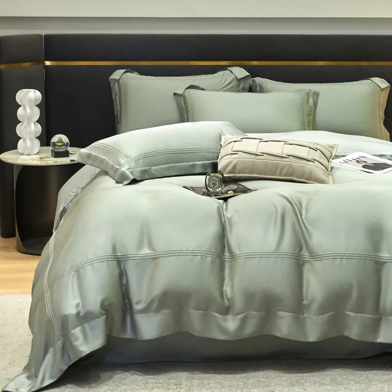 Mint Mist Liocel Bedding DECORATIQ | Home&Decor