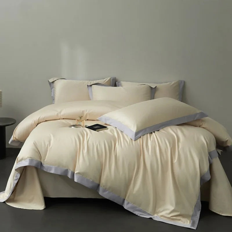 Hamptons-Inspired Egyptian Cotton Bedding DECORATIQ | Home&Decor