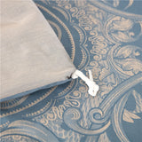 Radiant Rain Silk Jacquard Bedding Ensemble DECORATIQ | Home&Decor