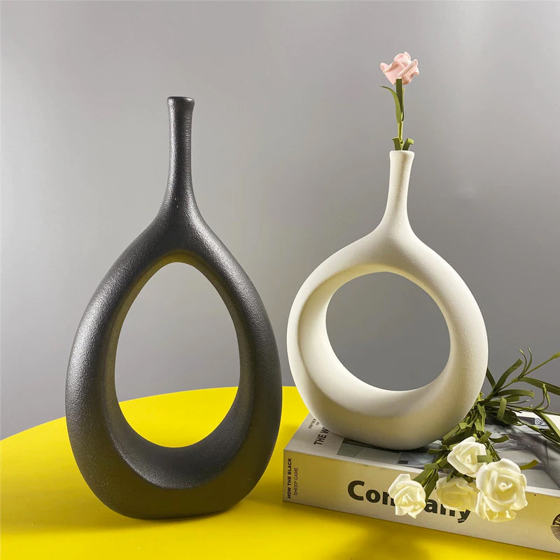 Åsgard Ceramic Flower Vase DECORATIQ | Home&Decor