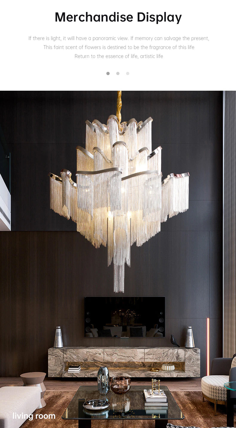 The Fringe Chandelier DECORATIQ | Home&Decor