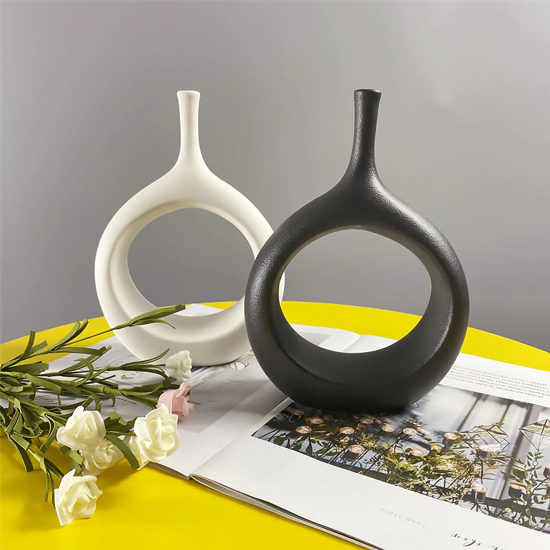 Åsgard Ceramic Flower Vase DECORATIQ | Home&Decor