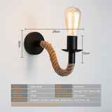 Lampe På Et Tau Wall Light DECORATIQ | Home&Decor