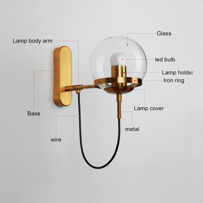 Balllys Wall Lamp DECORATIQ | Home&Decor