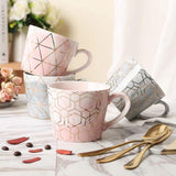 Gold Triangle Mug DECORATIQ | Home&Decor