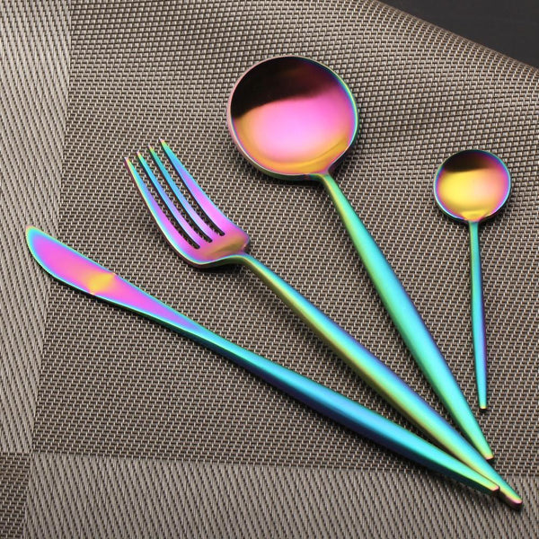 Arya Iridescent Flatware